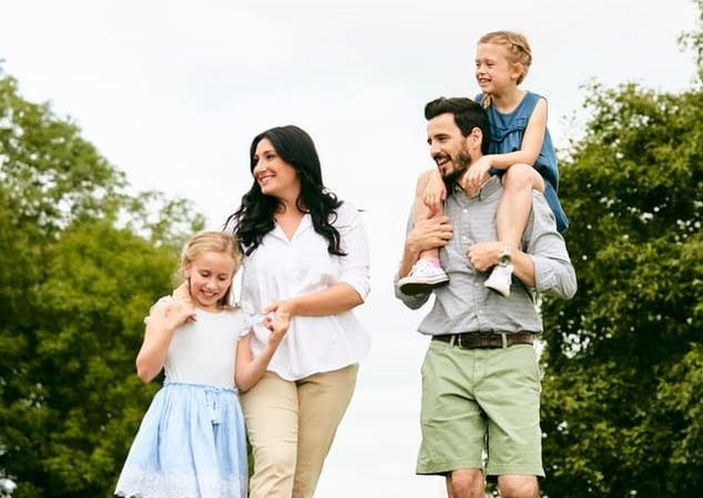 Family Outdoor Summer Walk