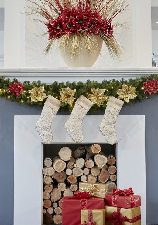Coldra Court Hotel Lobby at Christmas