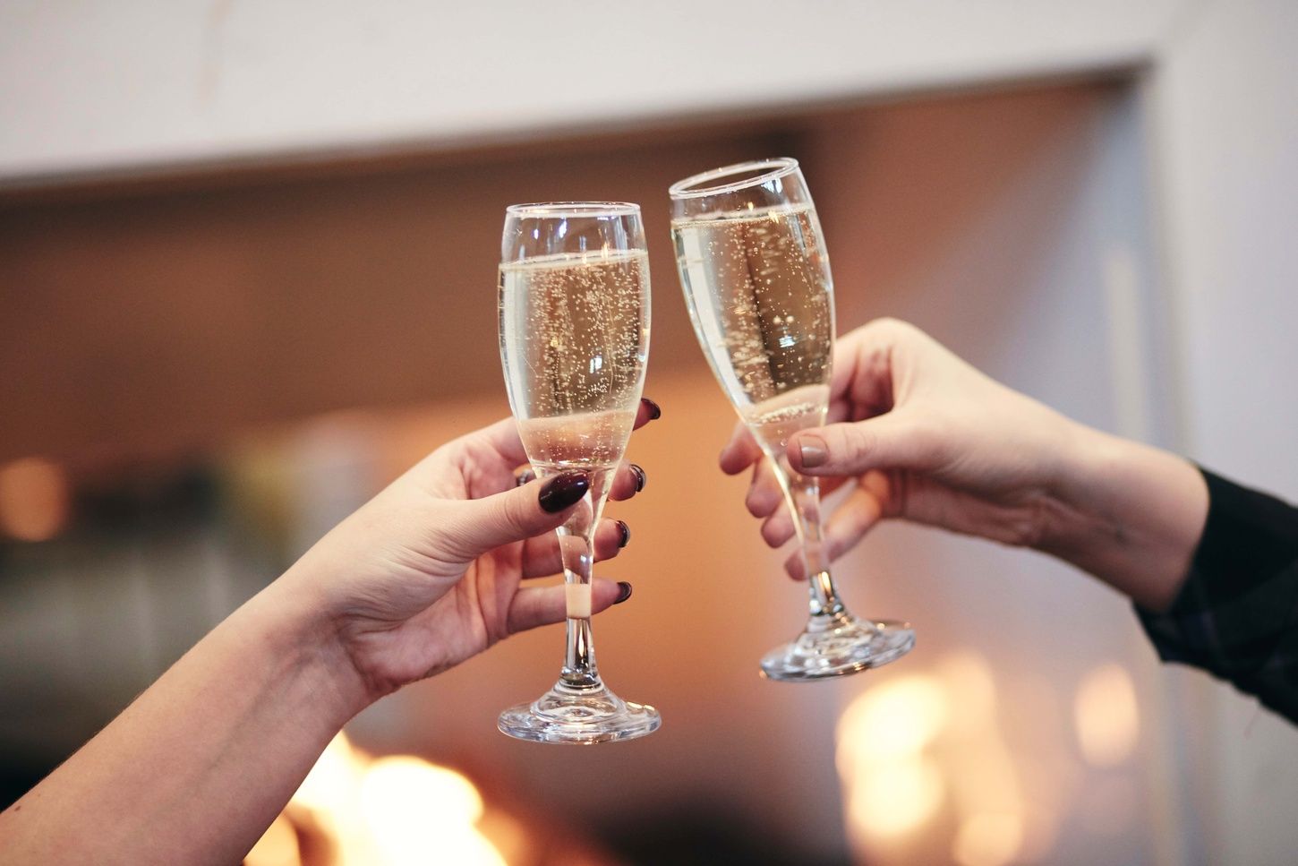 Cheers, Prosecco, Couple, Bubbles