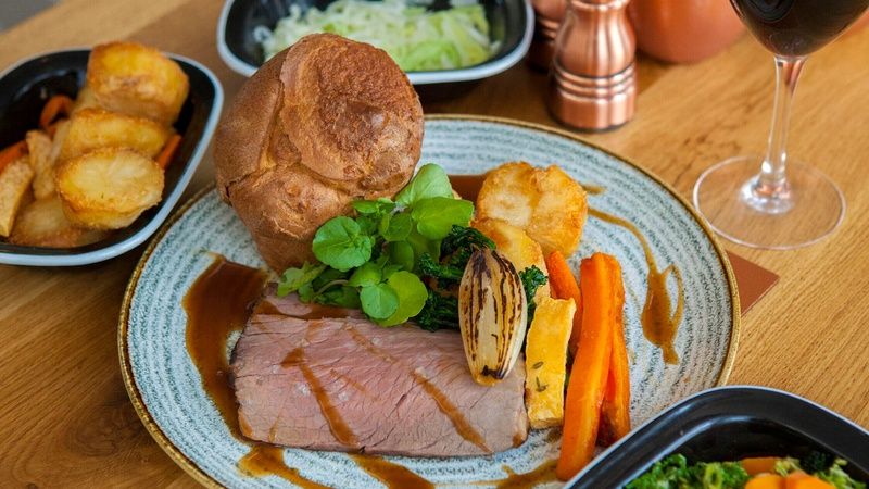 Sunday Lunch at Coldra Court Hotel