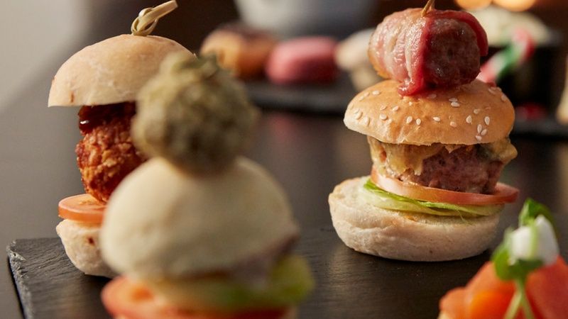 The Rib Slider Afternoon Tea