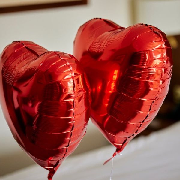Heart Balloon Display
